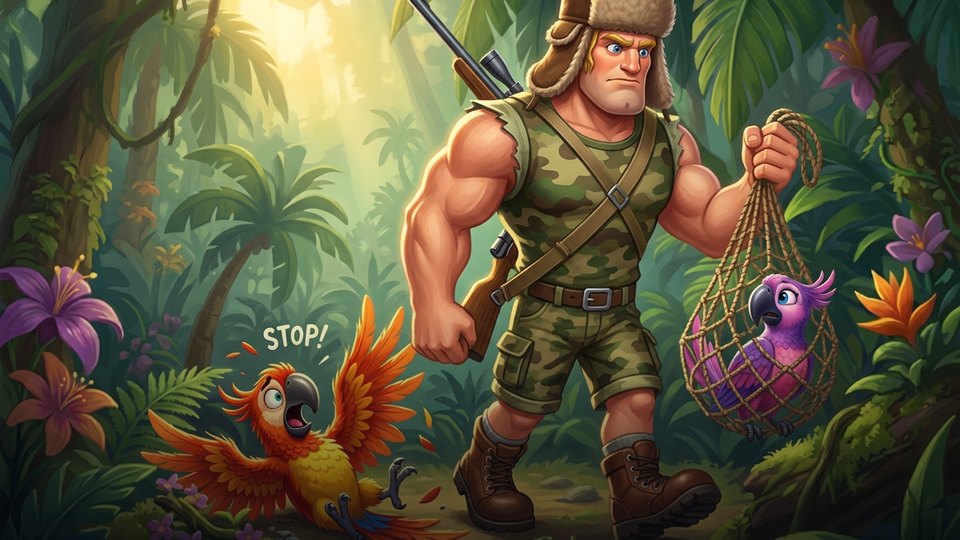 Poachers key art